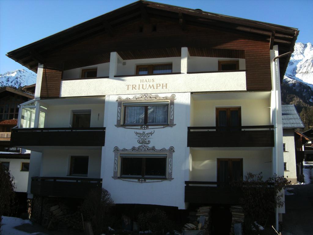 Haus Triumph Daire Pettneu am Arlberg Dış mekan fotoğraf