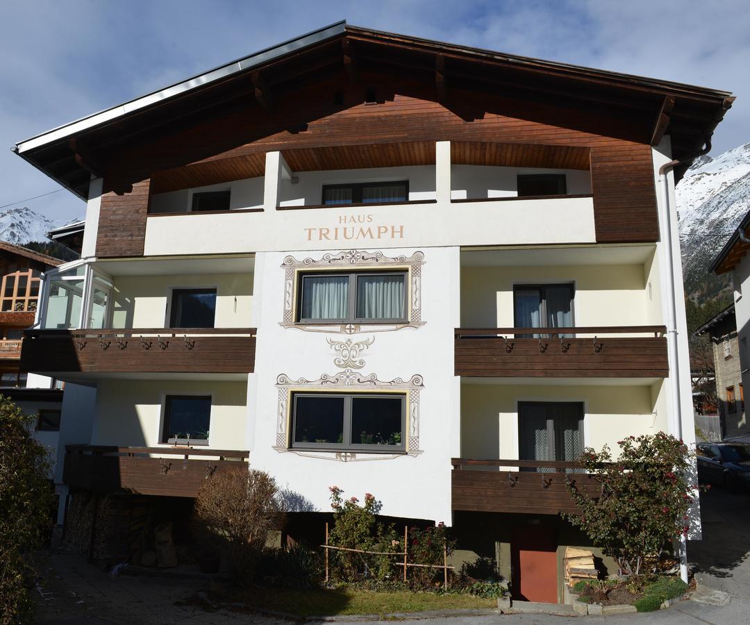 Haus Triumph Daire Pettneu am Arlberg Dış mekan fotoğraf