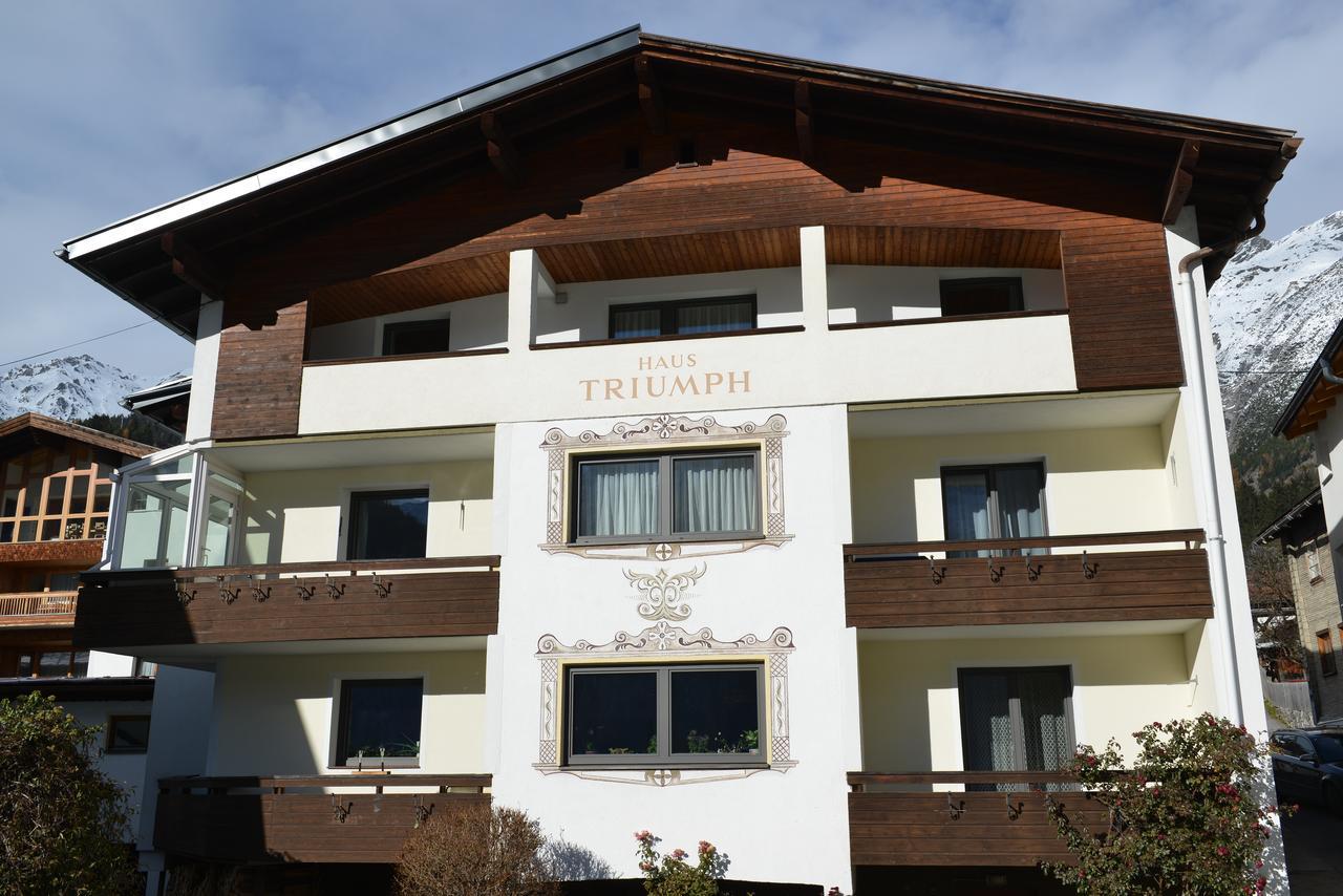 Haus Triumph Daire Pettneu am Arlberg Dış mekan fotoğraf